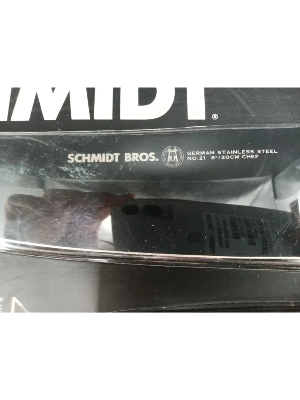 Schmidt Bros. Jet Black Series 2-Piece Knife Set